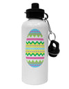 Colorful Easter Egg Aluminum 600ml Water Bottle-Water Bottles-TooLoud-White-Davson Sales