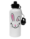 Cute Bunny Face Aluminum 600ml Water Bottle-Water Bottles-TooLoud-White-Davson Sales