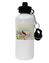 Bighorn Ram Watercolor Aluminum 600ml Water Bottle-Water Bottles-TooLoud-White-Davson Sales