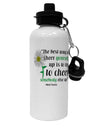 Cheer Yourself Up Mark Twain Aluminum 600ml Water Bottle-Water Bottles-TooLoud-White-Davson Sales
