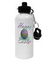 One Happy Easter Egg Aluminum 600ml Water Bottle-Water Bottles-TooLoud-White-Davson Sales