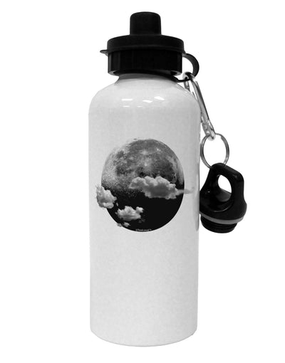 Moon Dream Earth Aluminum 600ml Water Bottle-Water Bottles-TooLoud-White-Davson Sales