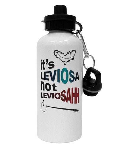 It's LeviOsa not LeviosAHH Aluminum 600ml Water Bottle-Water Bottles-TooLoud-White-Davson Sales