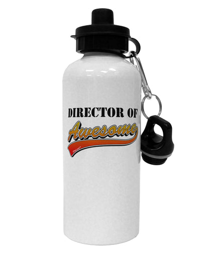 Director Of Awesome Aluminum 600ml Water Bottle-Water Bottles-TooLoud-White-Davson Sales