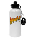 Onomatopoeia BAMM Aluminum 600ml Water Bottle-Water Bottles-TooLoud-White-Davson Sales