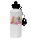 Eggsquisite Aluminum 600ml Water Bottle by TooLoud-Water Bottles-TooLoud-White-Davson Sales