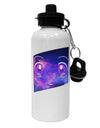 Cute Cosmic Eyes Aluminum 600ml Water Bottle-Water Bottles-TooLoud-White-Davson Sales