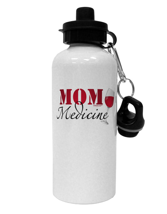 Mom Medicine Aluminum 600ml Water Bottle-Water Bottles-TooLoud-White-Davson Sales