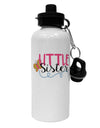 Little Sister Aluminum 600ml Water Bottle-Water Bottles-TooLoud-White-Davson Sales