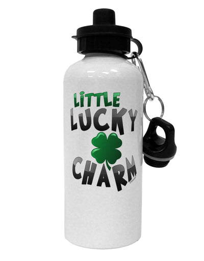 Little Lucky Charm Aluminum 600ml Water Bottle-Water Bottles-TooLoud-White-Davson Sales