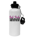 Black Friday Survivor Aluminum 600ml Water Bottle-Water Bottles-TooLoud-White-Davson Sales