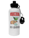 TooLoud Safety First Have a Quarantini Aluminum 600ml Water Bottle