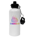 Free Your Mind Aluminum 600ml Water Bottle-Water Bottles-TooLoud-White-Davson Sales