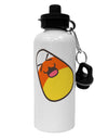 Cute Father Candy Corn Family Halloween Aluminum 600ml Water Bottle-Water Bottles-TooLoud-White-Davson Sales