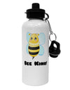 Bee Kind Aluminum 600ml Water Bottle-Water Bottles-TooLoud-White-Davson Sales