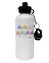 Cute Hatching Chicks Group Aluminum 600ml Water Bottle by TooLoud-Water Bottles-TooLoud-White-Davson Sales