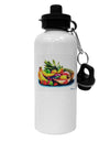 TooLoud Watercolor Fruit Bowl 3 Aluminum 600ml Water Bottle-Water Bottles-TooLoud-White-Davson Sales