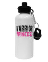 Warrior Princess Pink Aluminum 600ml Water Bottle-Water Bottles-TooLoud-White-Davson Sales