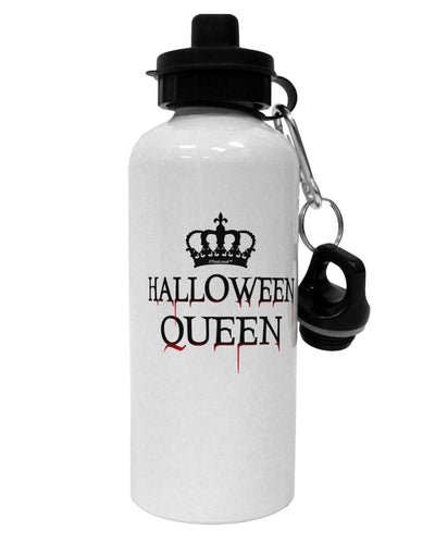 Halloween Queen Aluminum 600ml Water Bottle by TooLoud-Water Bottles-TooLoud-White-Davson Sales