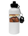 San Juan Mountain Range Aluminum 600ml Water Bottle-Water Bottles-TooLoud-White-Davson Sales