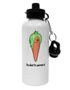 Carrot - You Don't Carrot All Aluminum 600ml Water Bottle-Water Bottles-TooLoud-White-Davson Sales