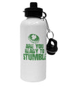 Are You Ready To Stumble Funny Aluminum 600ml Water Bottle by TooLoud-TooLoud-White-Davson Sales