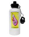 La Chancla Loteria Distressed Aluminum 600ml Water Bottle by TooLoud-TooLoud-White-Davson Sales