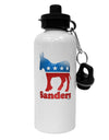 Sanders Bubble Symbol Aluminum 600ml Water Bottle-Water Bottles-TooLoud-White-Davson Sales
