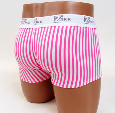 Men's Pink Pinstripe Boxer Briefs Size XL-Boxer Briefs-Zakk-multi-XL-Davson Sales