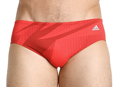 Adidas Men's Shock Energy Brief Swimsuit for men-Mens swimsuits-Addidas-Red-30-Davson Sales