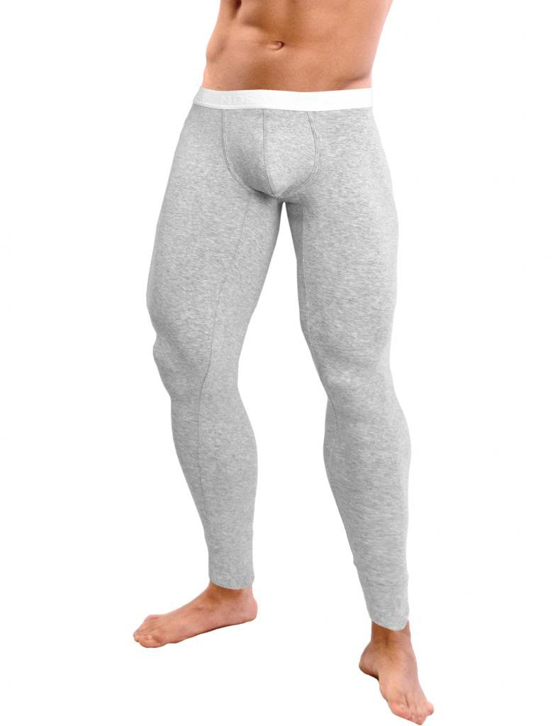 Custom Personalized Image and Text Mens Sexy Pouch Long Johns Thermal Underwear by NDS Wear-Long Underwear-NDS Wear-Small-Davson Sales