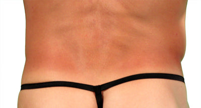 CO Bighorn Head Butt Desaturated Mens G-String Underwear-Mens G-String-LOBBO-White-Small/Medium-Davson Sales