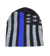 Thin Blue Line Police Premium Knit Beanie-knit beanie-Davson Sales-Davson Sales