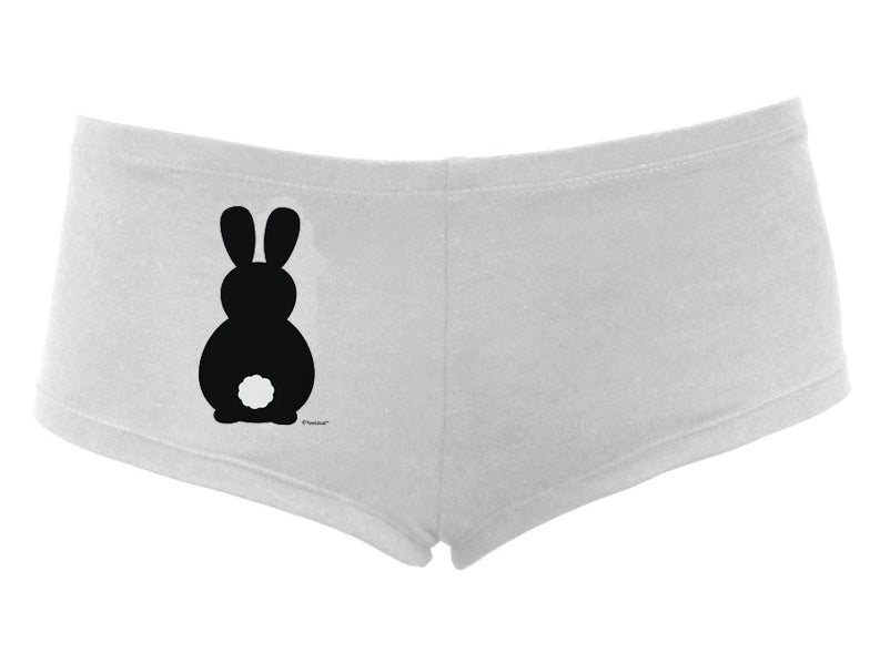Cute Bunny Women's Boyshorts by TooLoud-Boyshorts-TooLoud-White-Small-Davson Sales