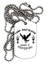 TooLoud Cabin 3 Poseidon Camp Half Blood Adult Dog Tag Chain Necklace-Dog Tag Necklace-TooLoud-White-Davson Sales