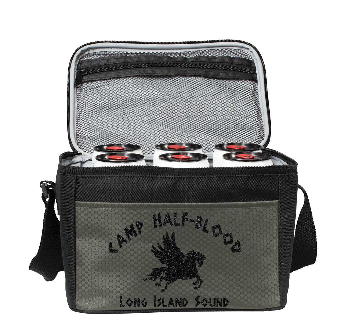 Camp Half Blood 6-Can Cube Cooler-Davson Sales-Glitter Black-Davson Sales