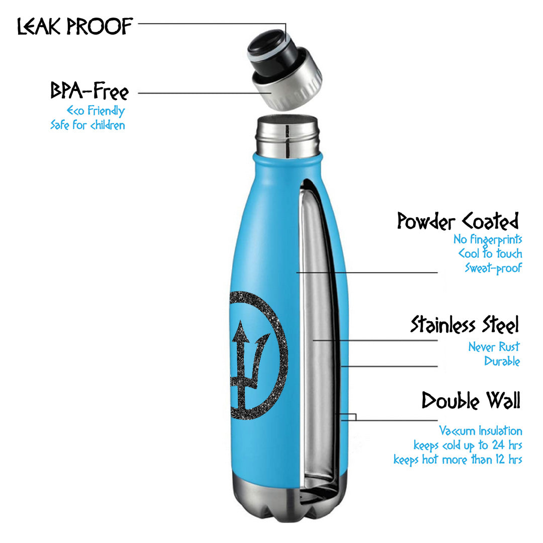 Police Kid' Insulated Stainless Steel Water Bottle