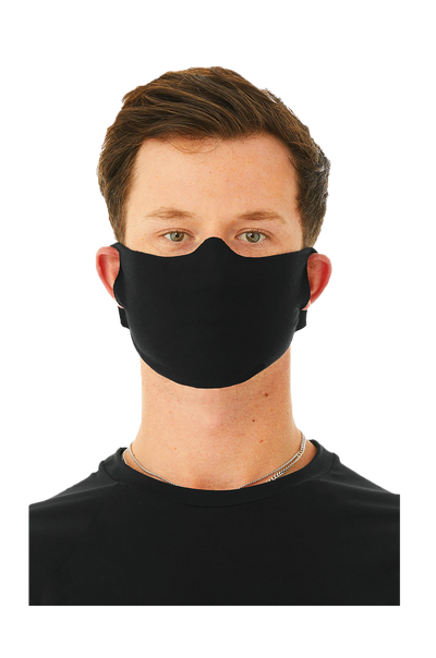 Daily Face Cover Lightweight Fabric Facecover - 10 PACK-face mask-AnyMask.com-Black-10-Mask-Davson Sales