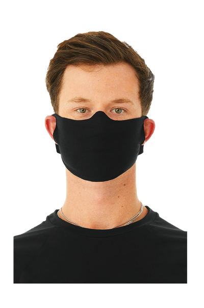 Disposable Daily Face Cover Lightweight Fabric Facecover Made in the USA-face mask-AnyMask.com-Black-Davson Sales