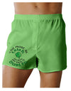 You Must Be Irish Because - St Patricks Day Green Boxers Shorts-TooLoud-You Must Be Irish-Dublin-Large-Davson Sales