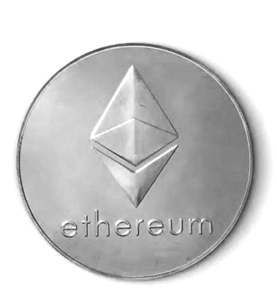 Ethereum Coin Crypto Currency Token-novelty coin-Davson Sales-Gold-Davson Sales