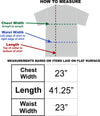 TooLoud Vitruvian Man Drawing Adult Wear Around Night Shirt and Dress-Night Shirt-TooLoud-Red-One-Size-Davson Sales