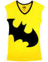 DC Comics Batgirl Logo Night Shirt for Women-Night Shirt-DC Comics-Yellow-One Size-Davson Sales