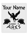 Personalized Camp Half Blood Cabin 5 Ares 9 x 10.5" Rectangular Static Wall Cling 9 x 10.5&#x22; Rectangular Static Wall Cling by TooLoud