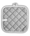 Web Designer -00FF00 With Envy White Fabric Pot Holder Hot Pad-Pot Holder-TooLoud-White-Davson Sales