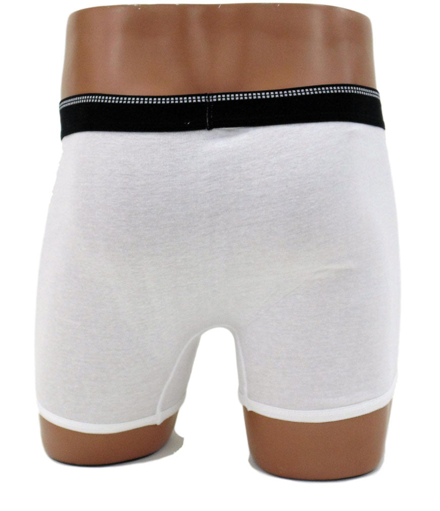 Plant Based Boxer Briefs-Boxer Briefs-TooLoud-White-Small-Davson Sales