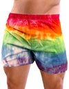 Rainbow Boxers Tie Dye Rainbows-Boxer Shorts-Davson Sales-Small-Davson Sales