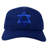 Jewish Star of David Adult Baseball Cap Dad Hat-Baseball Cap-TooLoud-Royal-Blue-One Size-Davson Sales