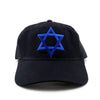 Jewish Star of David Adult Baseball Cap Dad Hat-Baseball Cap-TooLoud-Black-One Size-Davson Sales