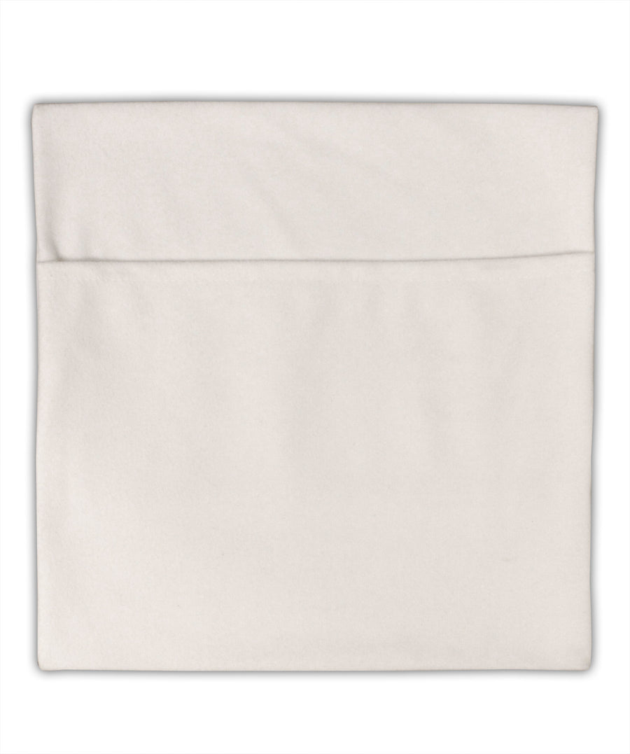 New Jersey - United States Shape Micro Fleece 14&#x22;x14&#x22; Pillow Sham by TooLoud-Pillow Sham-TooLoud-White-Davson Sales